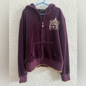 BEBE purple jacket